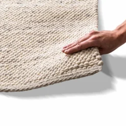 TISCA Natur(Look) Teppiche-Webteppich Respect Meadow 200 x 300 cm Hellgrau