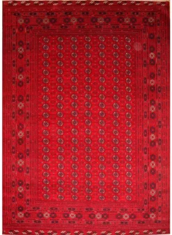 Orient-Teppiche-Webteppich Buchara Fine 140 x 200 cm Rot
