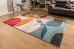 Webteppich Curves 133 x 190 cm< Discount