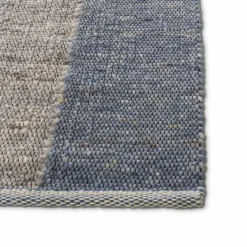 TISCA Natur(Look) Teppiche-Webteppich Loft 170 x 240 cm Blau