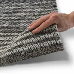Natur(Look) Teppiche|TISCA Webteppich Orlando Design 170 x 240 cm Grau