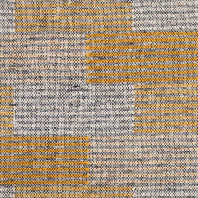 Natur(Look) Teppiche|TISCA Webteppich Orlando Design 140 x 200 cm Gelb