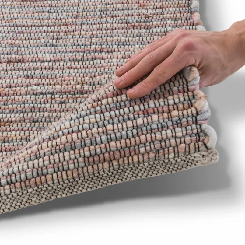 Natur(Look) Teppiche|TISCA Webteppich Orlando Swing 140 x 200 cm Grau