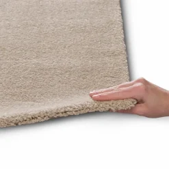 Moderne Teppiche-Webteppich Pace 240 x 290 cm Sand
