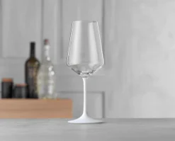 BOHEMIA Cristal Gläser-Weinglas Sandra Bianco 350 ml Klar