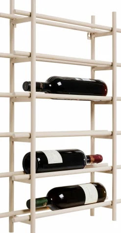 KARE DESIGN Bar- & Weinzubehör|Regale-Weinregal Cape Town 70007 Greige