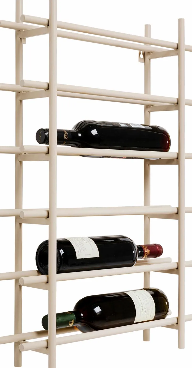 KARE DESIGN Bar- & Weinzubehör|Regale-Weinregal Cape Town 70007 Greige