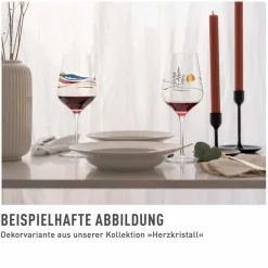 Weißweinglas Herzkristall 380 ml<Ritzenhoff Best