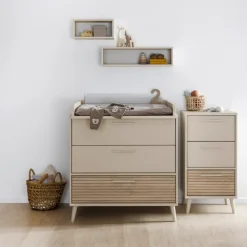Paidi Wickelkommoden|Wickelkommoden-Wickelaufsatz Eefje Cashmere-Beige
