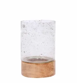 Windlichter-Windlicht Ø 8 cm Braun