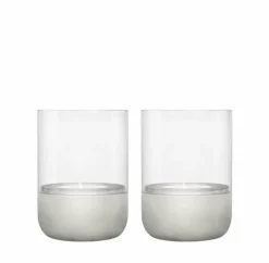Windlichter|blomus Windlicht Calma 2tlg. Hellgrau