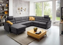 Sofas & Couches|ComfortPlan Wohnlandschaft Dakota S Grau