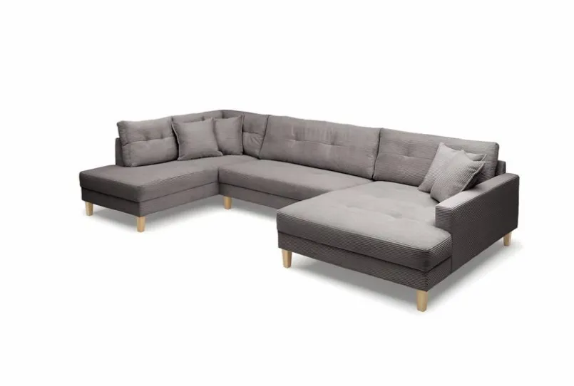 BOOOM Sofas & Couches-Wohnlandschaft Donna Ash