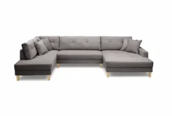 BOOOM Sofas & Couches-Wohnlandschaft Donna Ash