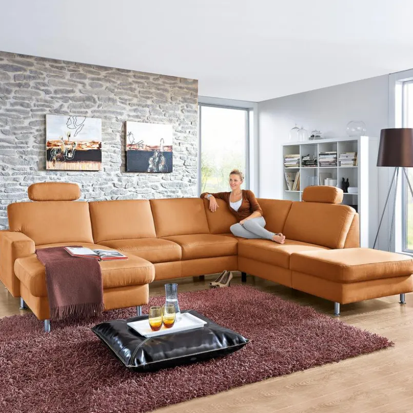 Sofas & Couches|ComfortPlan Wohnlandschaft Nashville Siena