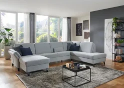 Sofas & Couches|MAISON Wohnlandschaft Pasadena Silber