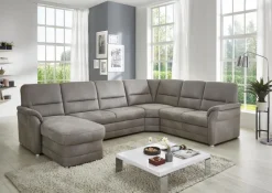 ComfortPlan Sofas & Couches-Wohnlandschaft Premium Alu