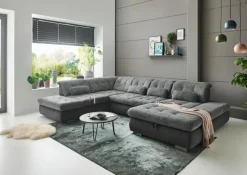 ComfortPlan Sofas & Couches-Wohnlandschaft Sherman Anthrazit