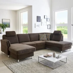 Sofas & Couches|ComfortPlan Wohnlandschaft Vairo S Espresso