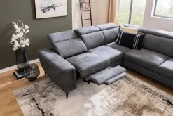 Sofas & Couches-Wohnlandschaft Vigo Grau
