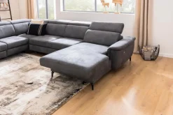 Sofas & Couches-Wohnlandschaft Vigo Grau