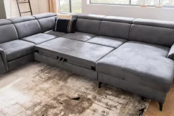 Sofas & Couches-Wohnlandschaft Vigo Grau