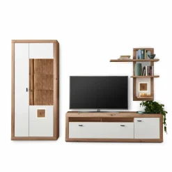 IDEAL Wohnen Wohnwände & Tv-Lowboards-Wohnwand Borkum Weiß