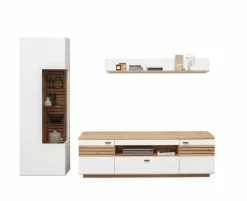 Wohnwände & Tv-Lowboards|Wohnconcept Wohnwand Duron Weiß