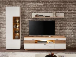 Wohnwände & Tv-Lowboards|Wohnconcept Wohnwand Duron Weiß