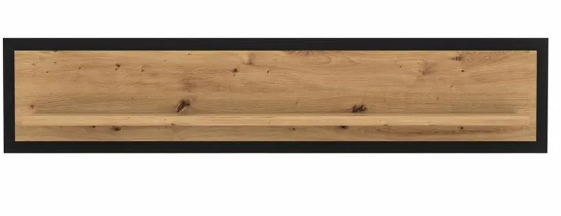 FORTE Wohnwände & Tv-Lowboards-Wohnwand Farida Eiche Artisan
