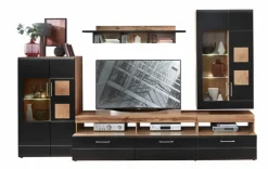 Innostyle Wohnwände & Tv-Lowboards-Wohnwand Sonate Schwarz