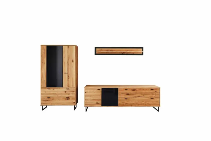 Wohnwände & Tv-Lowboards|MCA Wohnwand Arezzo Wildeiche