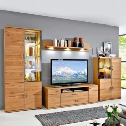 Wohnwand Brilon 4tlg.<IDEAL Wohnen Outlet