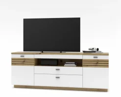 Wohnwände & Tv-Lowboards|Wohnconcept Wohnwand Duron Weiß