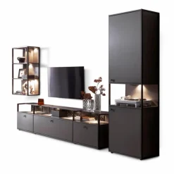 JOOP! Wohnwände & Tv-Lowboards-Wohnwand Frames Schiefer
