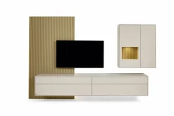 Wohnwände & Tv-Lowboards|Musterring Wohnwand Kara-Frame Cashmere
