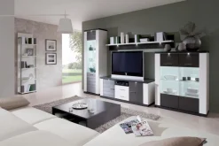 Wohnwände & Tv-Lowboards|decodom Wohnwand Manhattan Graphit