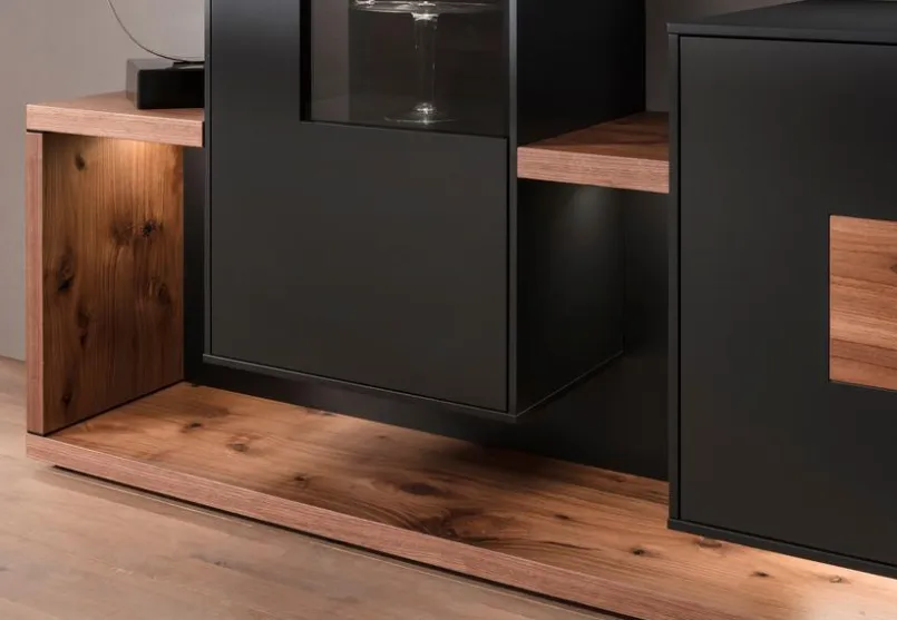 Gwinner by Radon Wohnwände & Tv-Lowboards-Wohnwand Media Concept Anthrazit