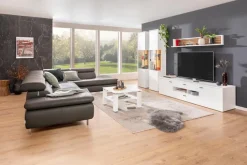 IDEAL Wohnen Wohnwände & Tv-Lowboards-Wohnwand Morella 4tlg. Weiß