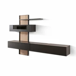 Boegner Wohnwände & Tv-Lowboards-Wohnwand Planum Anthrazit