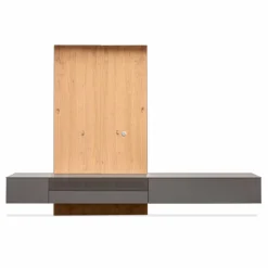 Sormani Wohnwände & Tv-Lowboards-Wohnwand Udine Grau