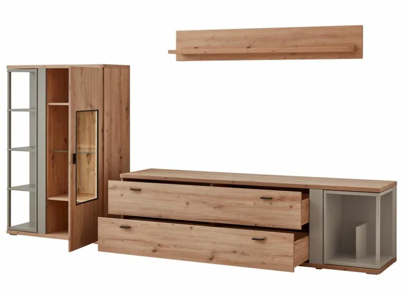 IDEAL Wohnen Wohnwände & Tv-Lowboards-Wohnwand Vigo