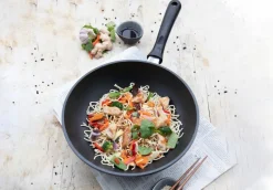 ELO Töpfe-Wok Alucast Ø 28 cm Schwarz