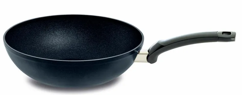 Töpfe|Fissler Wokpfanne Adamant Ø 28 cm Schwarz