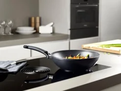 Töpfe|Fissler Wokpfanne Adamant Ø 28 cm Schwarz