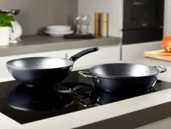 Töpfe|Fissler Wokpfanne Adamant Ø 28 cm Schwarz