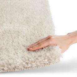 Moderne Teppiche-Wollteppich Beni Marrakesch 135x200cm Creme