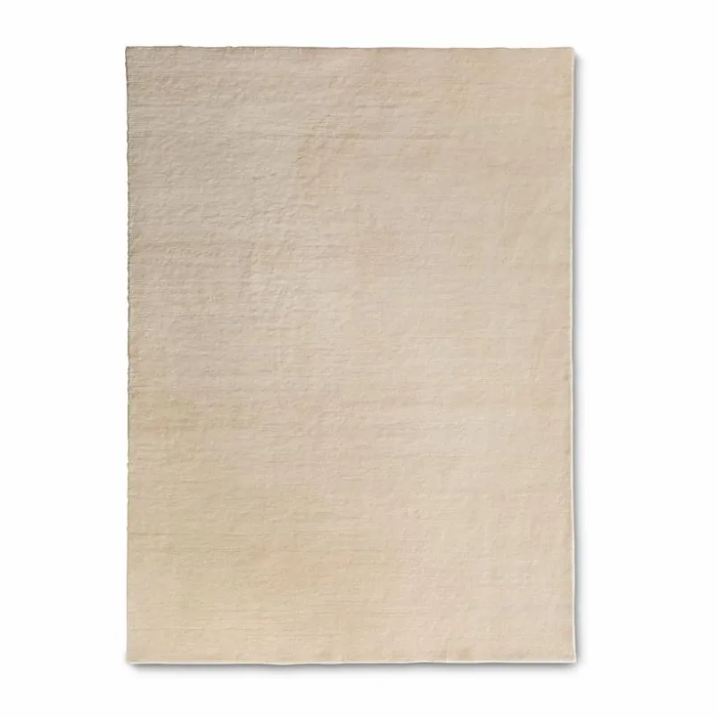 Natur(Look) Teppiche-Wollteppich Nature 140 x 190 cm Creme