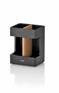 Badzubehör|Kela Zahnputzbecher Cube Schwarz