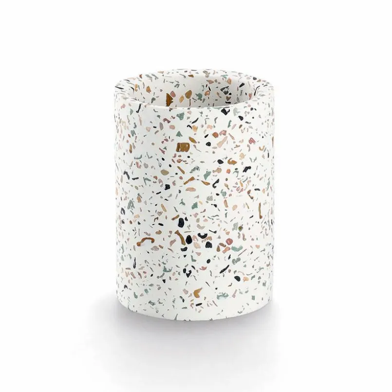 Badzubehör| Zahnputzbecher Terrazzo null Bunt